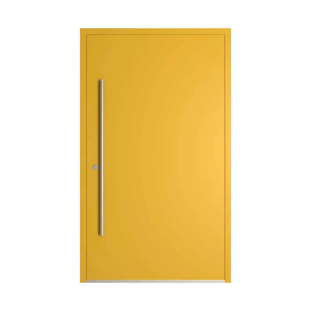 RAL 1012 Lemon yellow entry-doors models adezo wilno  