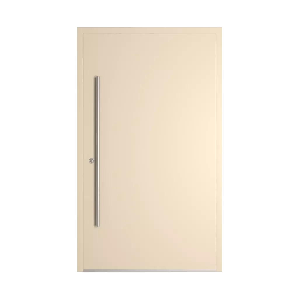 RAL 1013 Oyster white entry-doors models dindecor sl01  