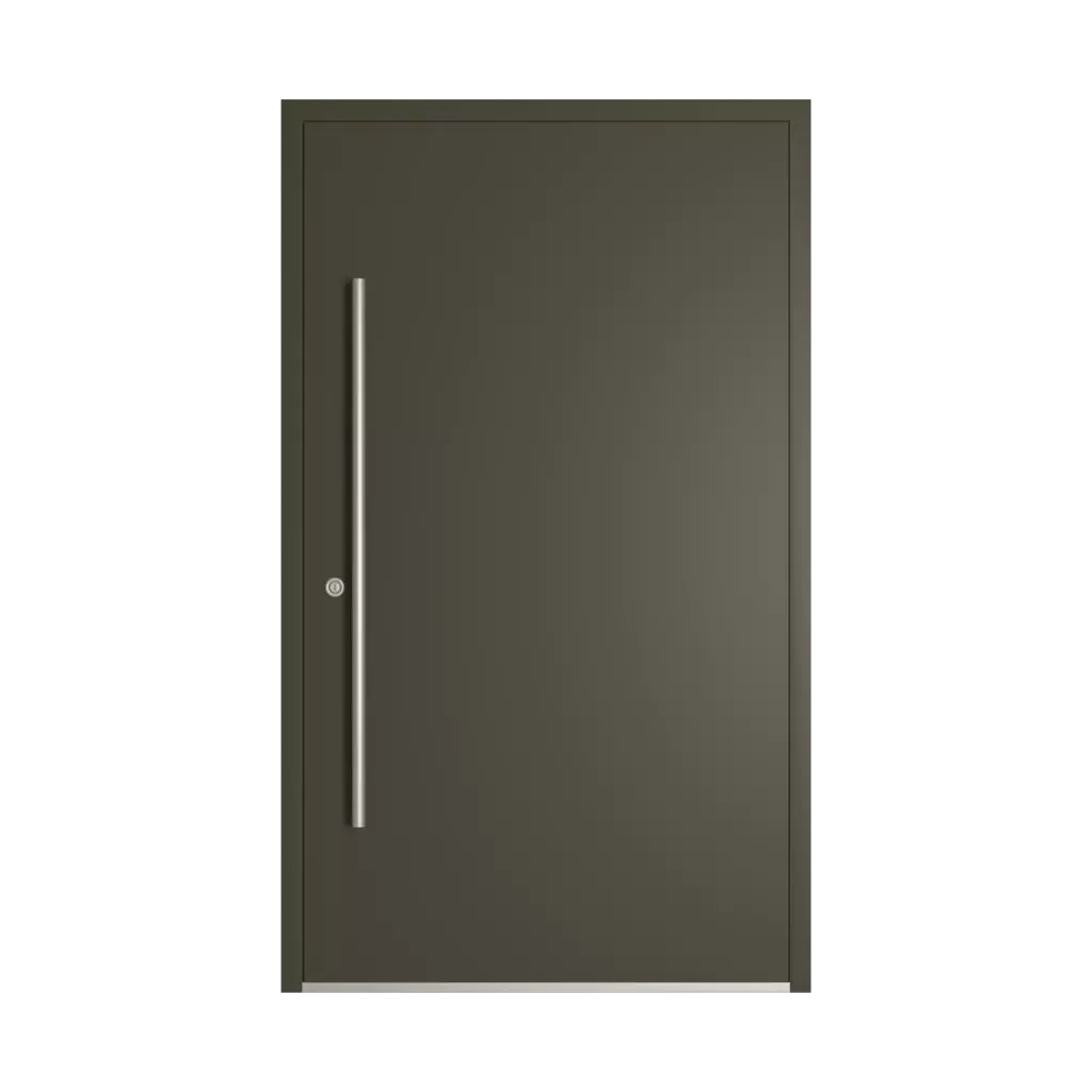 RAL 6014 Yellow olive entry-doors models adezo derby  