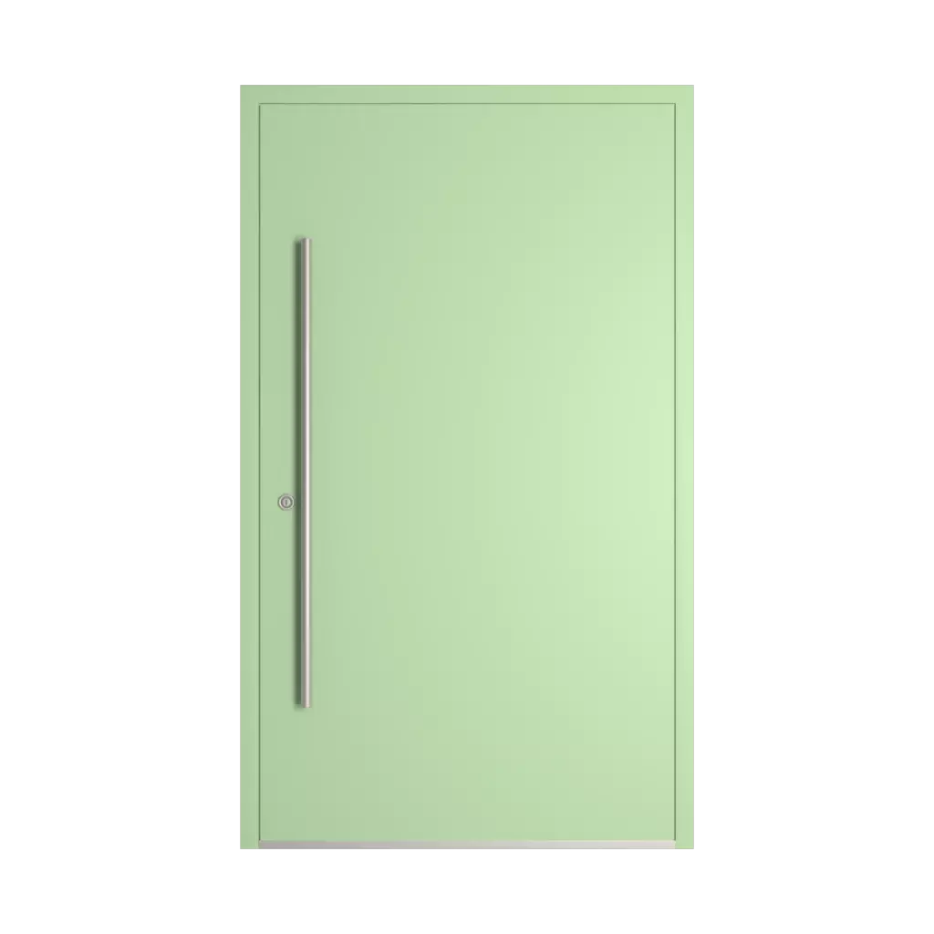 RAL 6019 Pastel green entry-doors models dindecor model-5032  