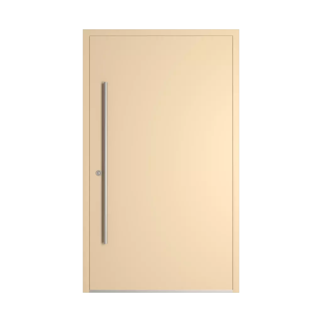 RAL 1015 Light ivory entry-doors models dindecor 6124-pwz  