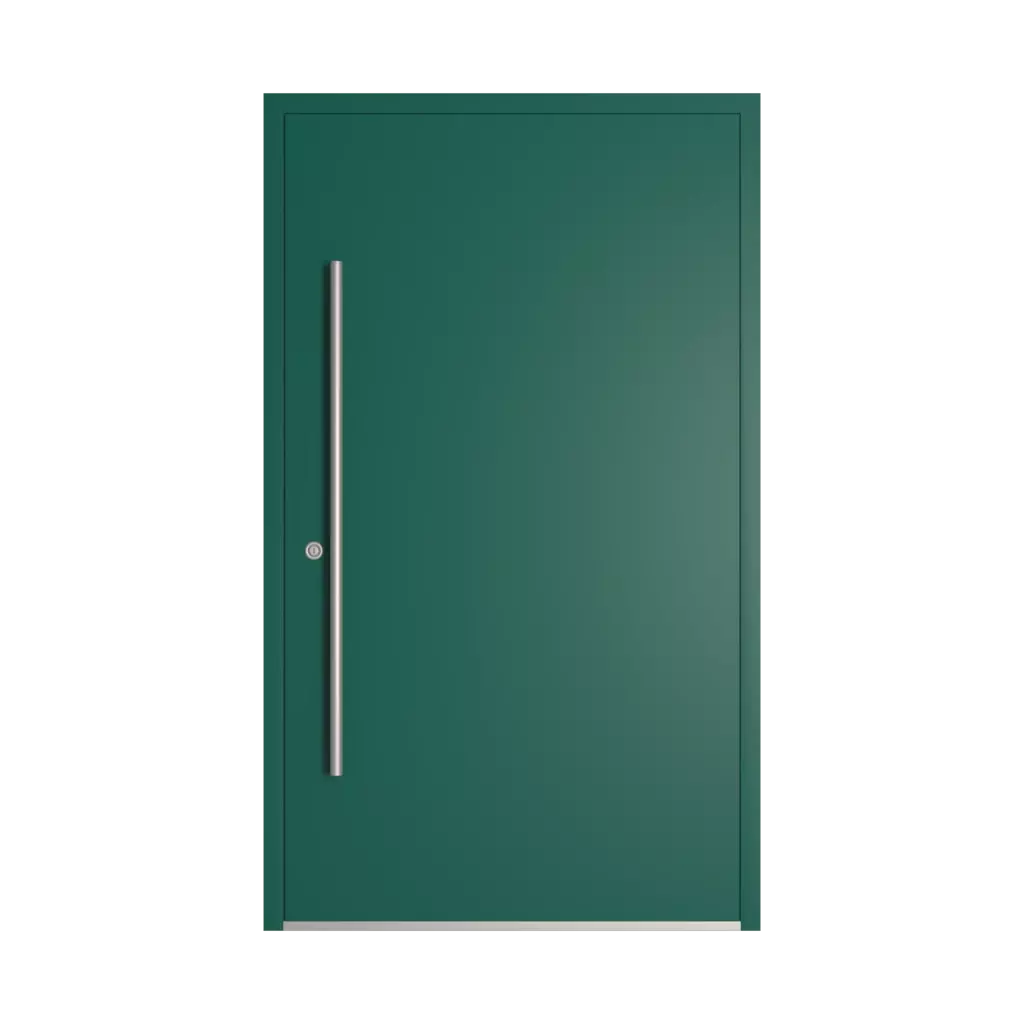 RAL 6026 opal green entry-doors models adezo kopenhaga  