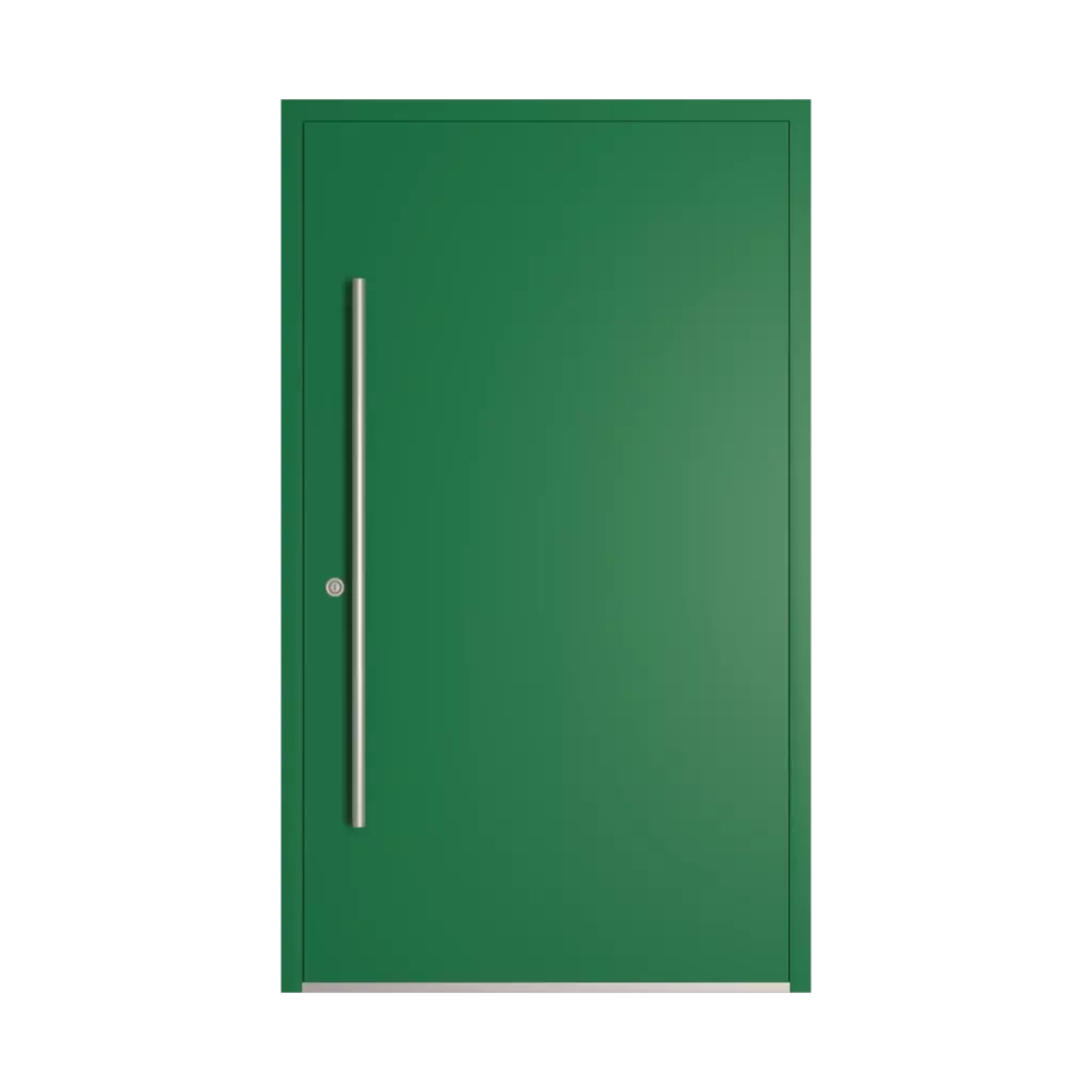 RAL 6029 Mint green entry-doors models dindecor gl02  