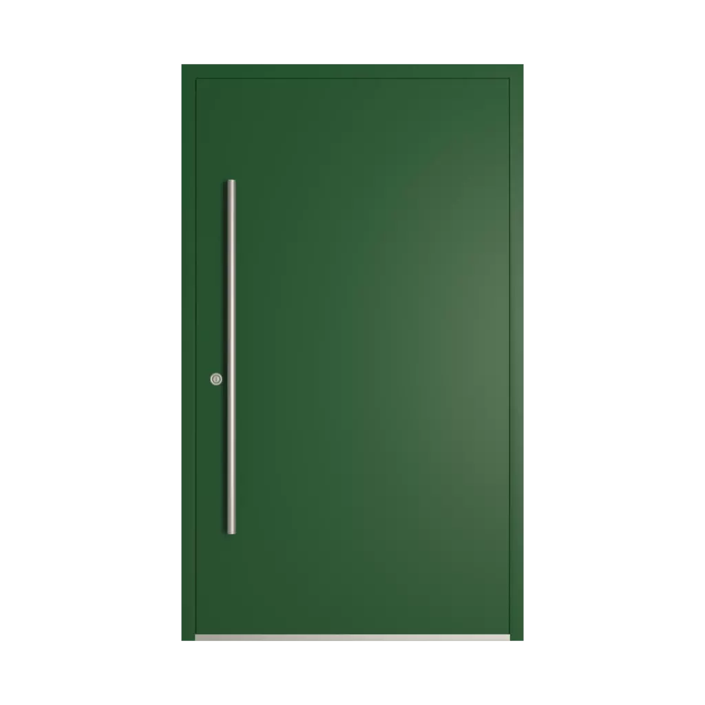 RAL 6035 Pearl green entry-doors models dindecor model-5041  