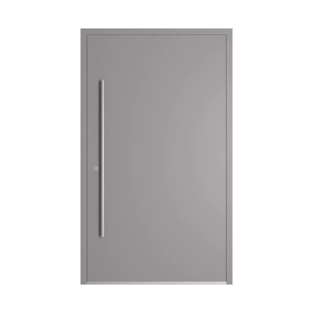 RAL 7036 Platinum grey entry-doors models dindecor be04  