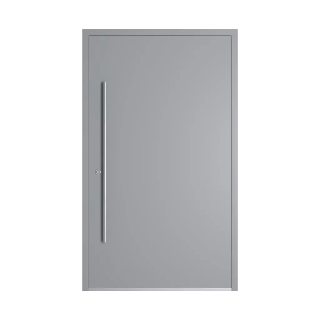 RAL 7040 Window grey entry-doors models dindecor sk01-beton  