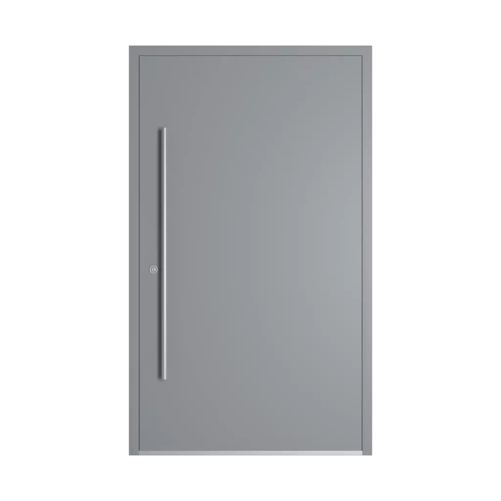 RAL 7045 Telegrey 1 entry-doors models-of-door-fillings aluminum full
