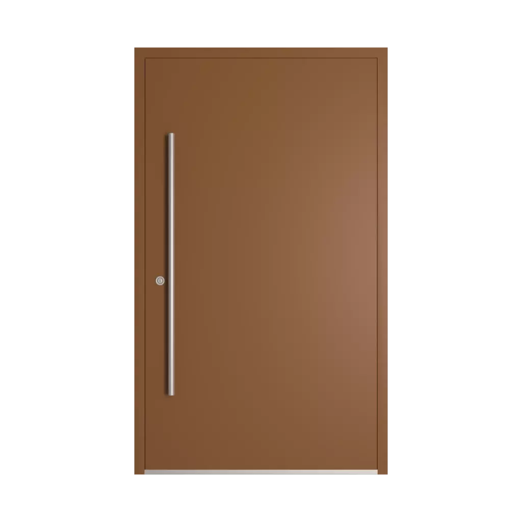 RAL 8003 Clay brown entry-doors models dindecor sk05-beton  