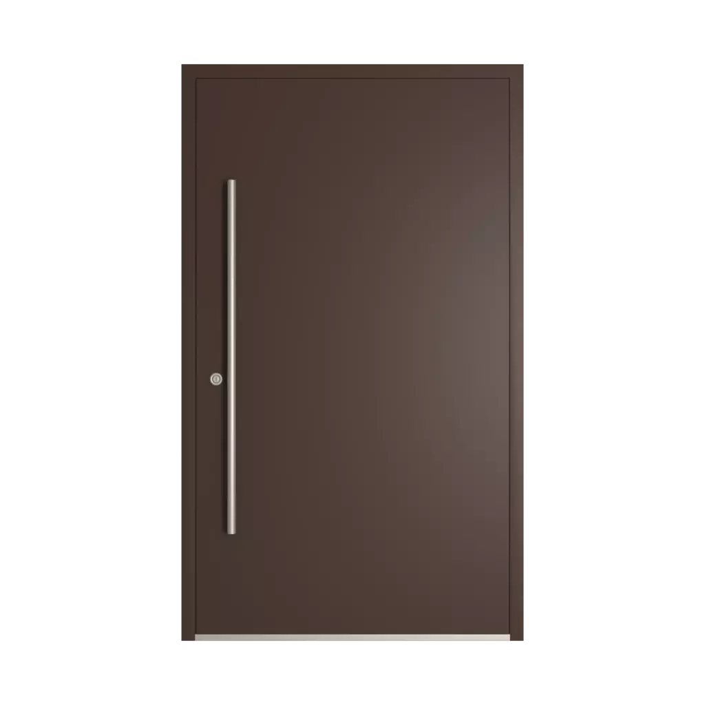 RAL 8017 Chocolate brown entry-doors models adezo kopenhaga  