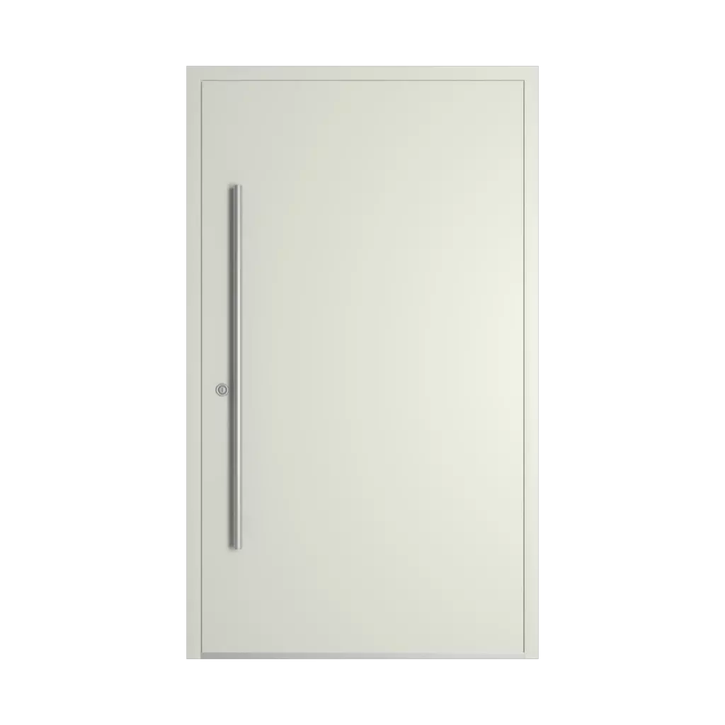 RAL 9002 Grey white entry-doors models-of-door-fillings wood without-glazing