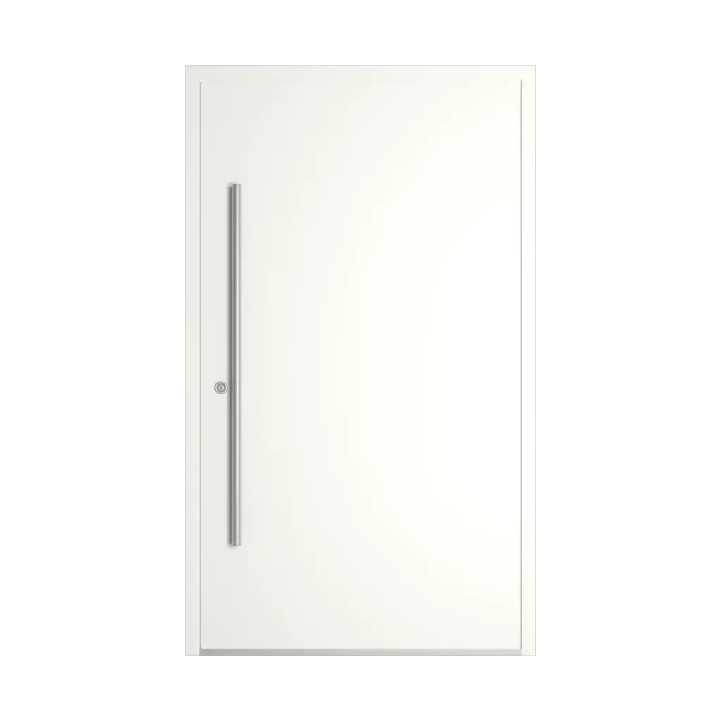 RAL 9003 Signal white products aluminum-entry-doors    