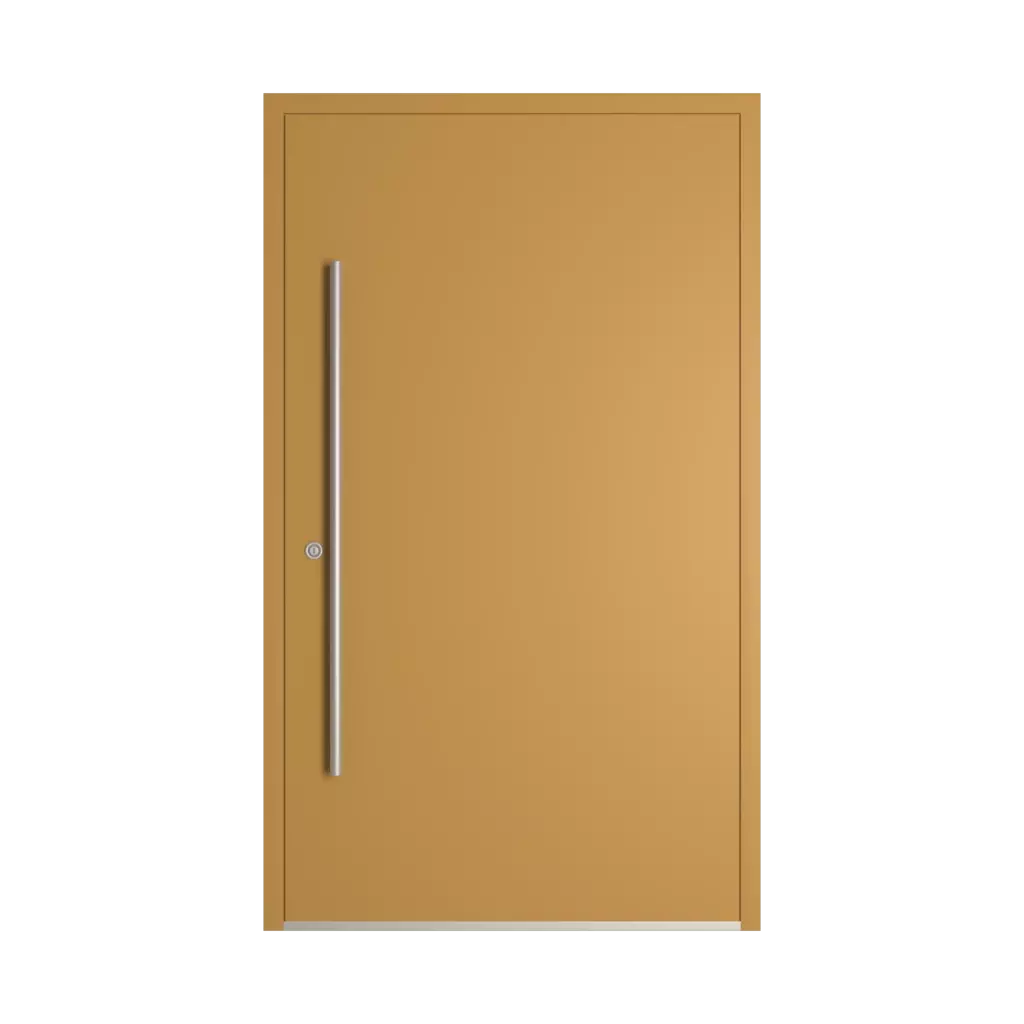 RAL 1024 Ochre yellow entry-doors models dindecor model-5026  