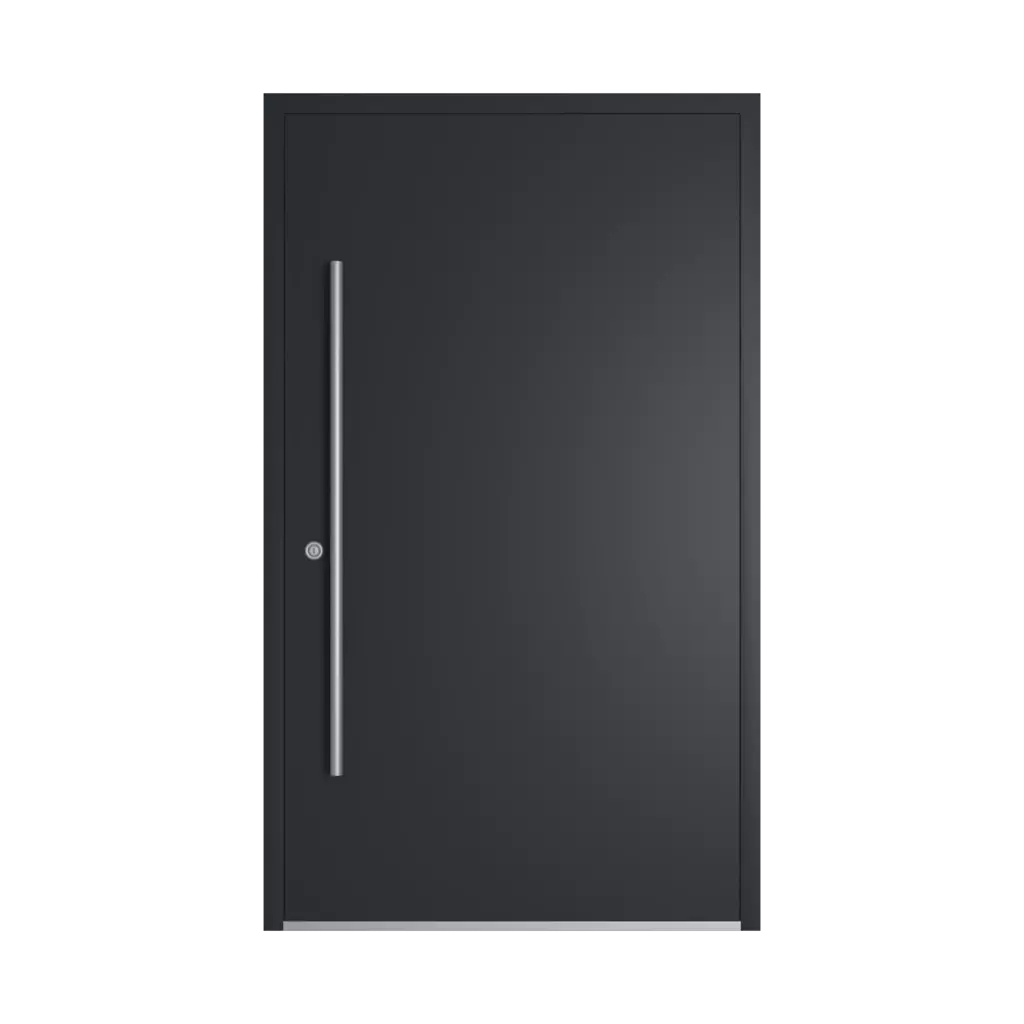 RAL 9017 Traffic black entry-doors door-colors  