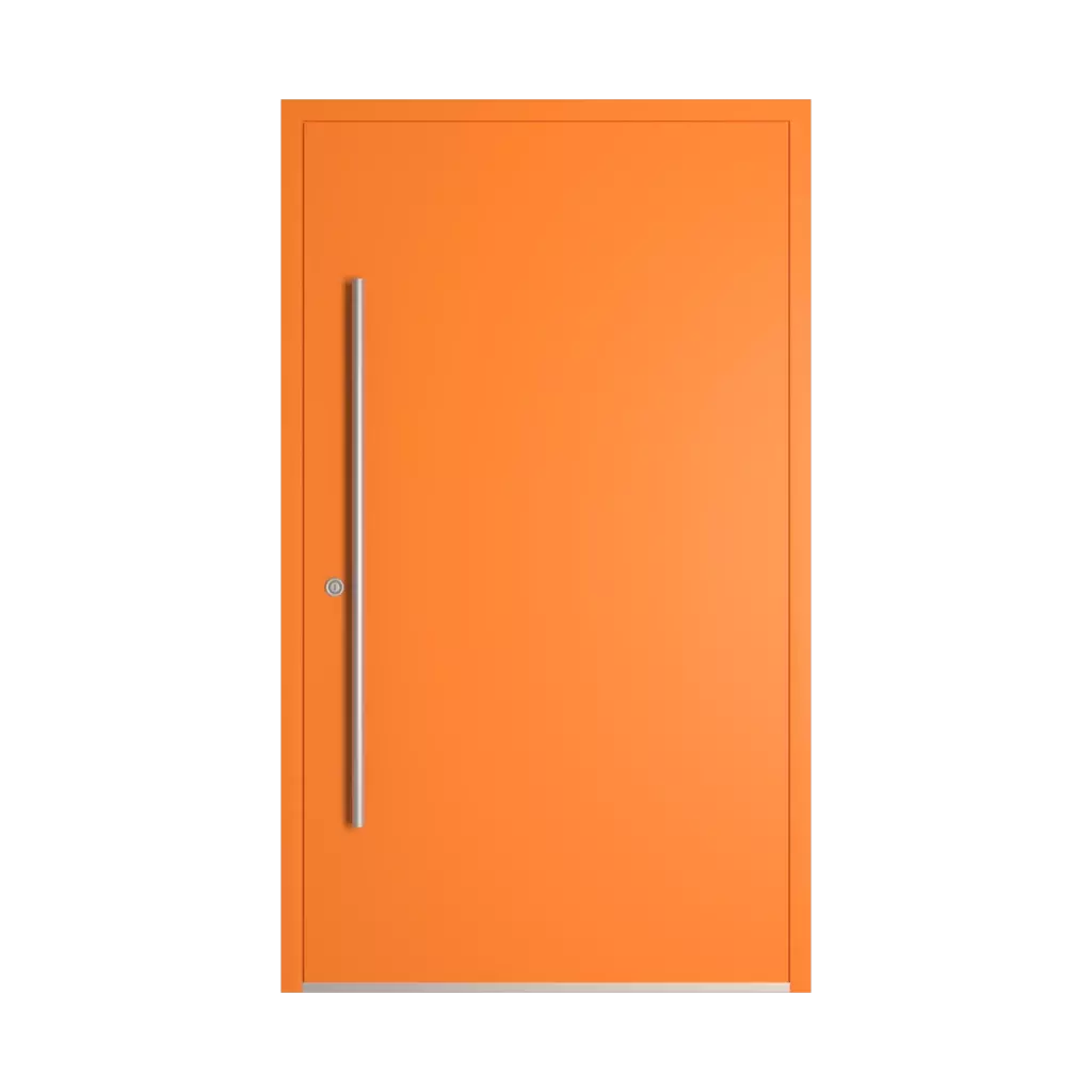 RAL 2003 Pastel orange entry-doors models dindecor sl01  