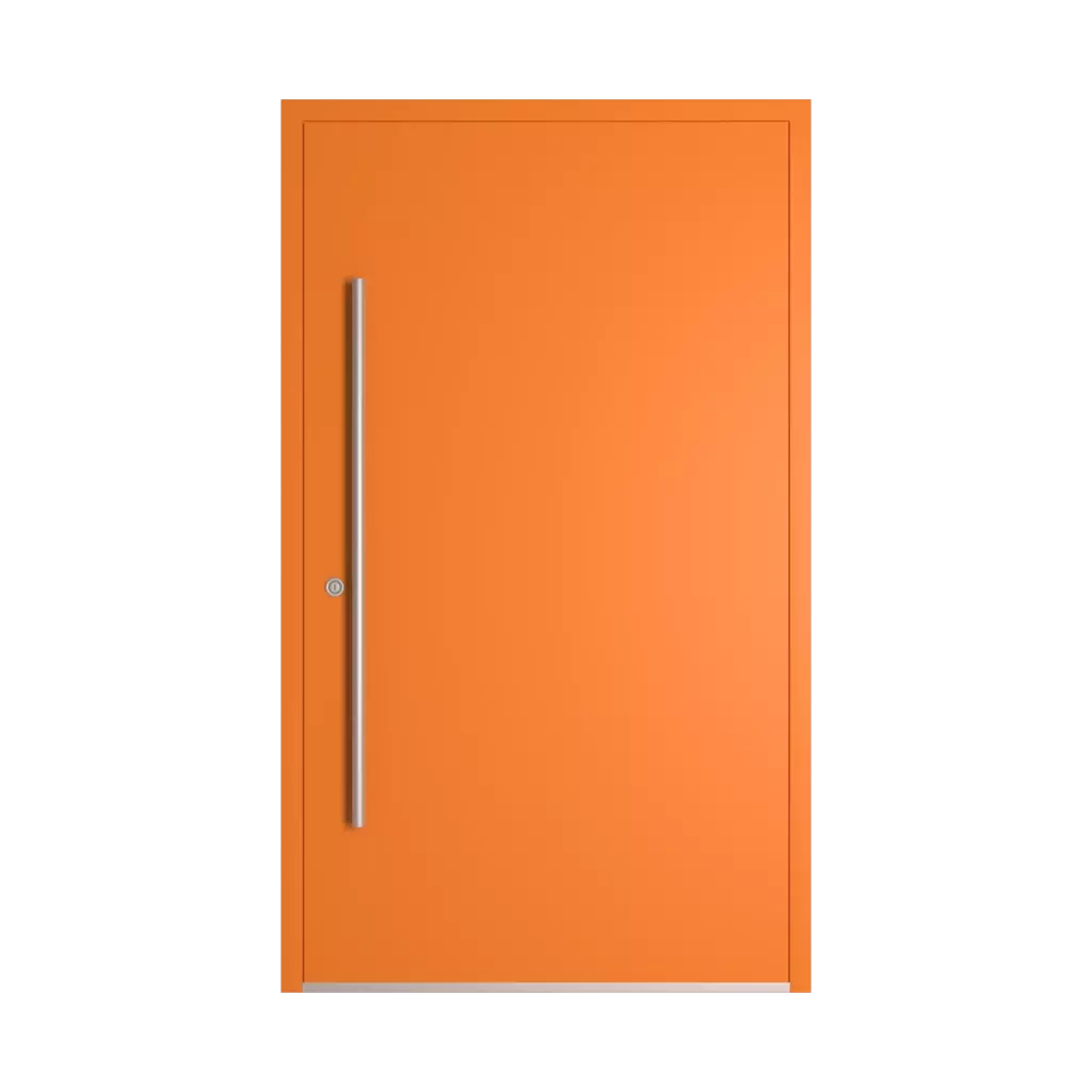 RAL 2011 Deep orange entry-doors models adezo kopenhaga  