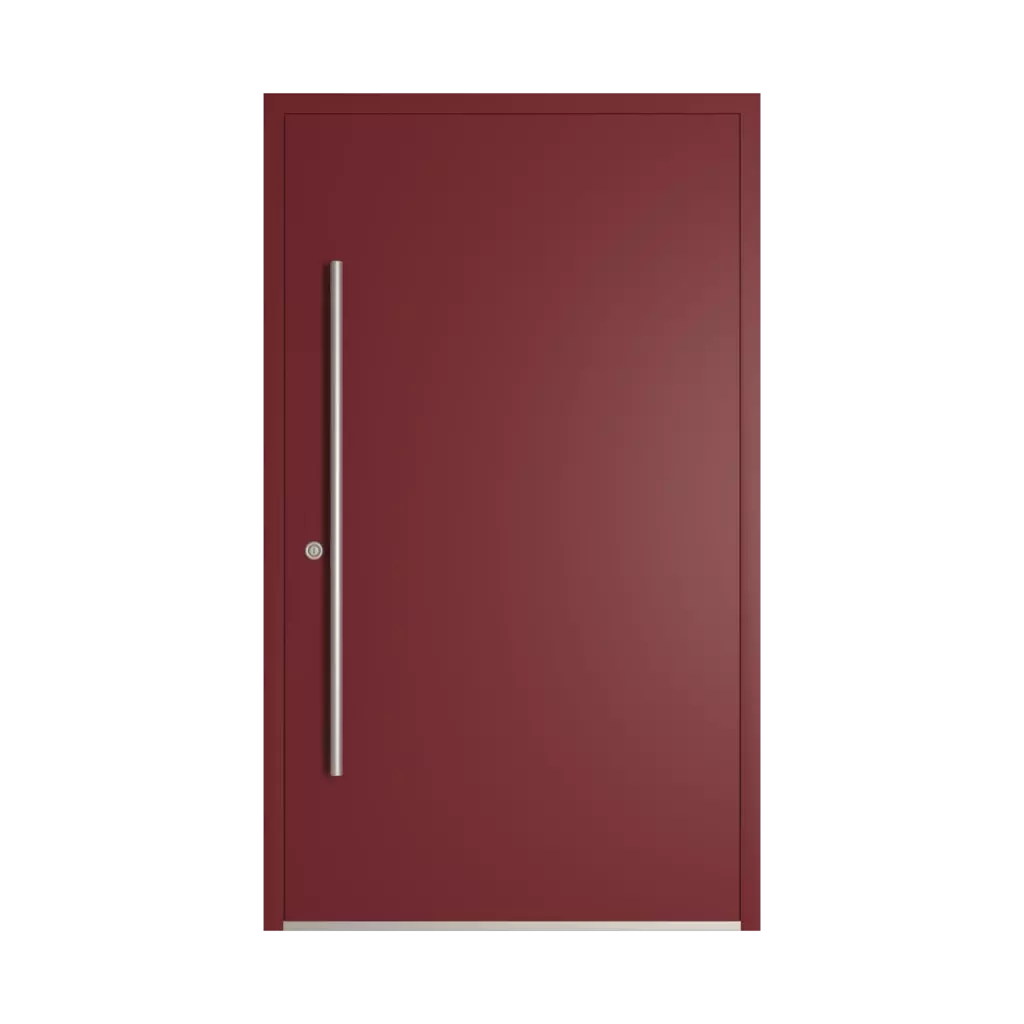 RAL 3004 Purple red entry-doors models dindecor gl05  