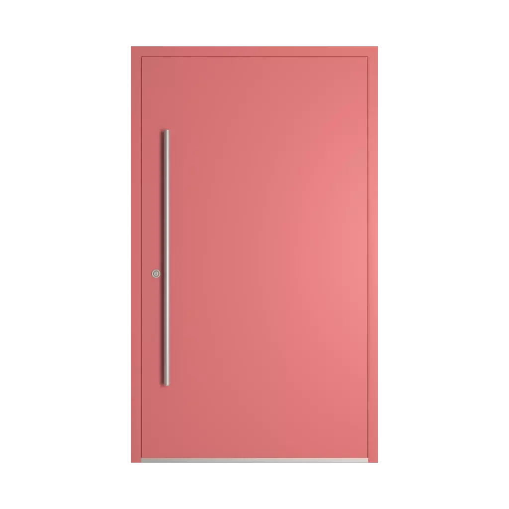 RAL 3014 Antique pink entry-doors models-of-door-fillings wood glazed