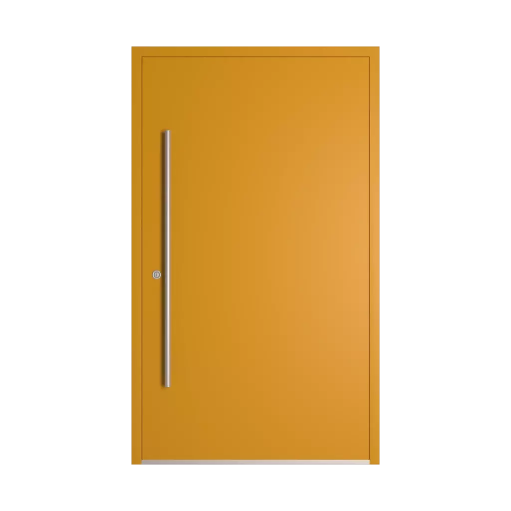 RAL 1005 Honey yellow entry-doors models dindecor sl01  