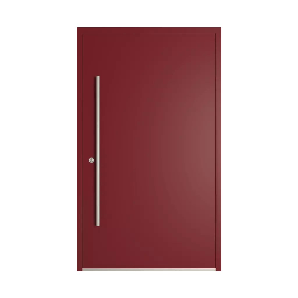 RAL 3033 pearl pink entry-doors models dindecor 6132-black  