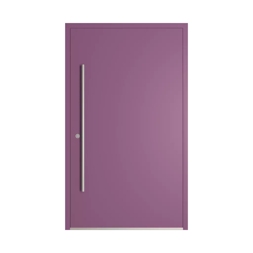 RAL 4001 Red lilac entry-doors models dindecor 6124-pwz  