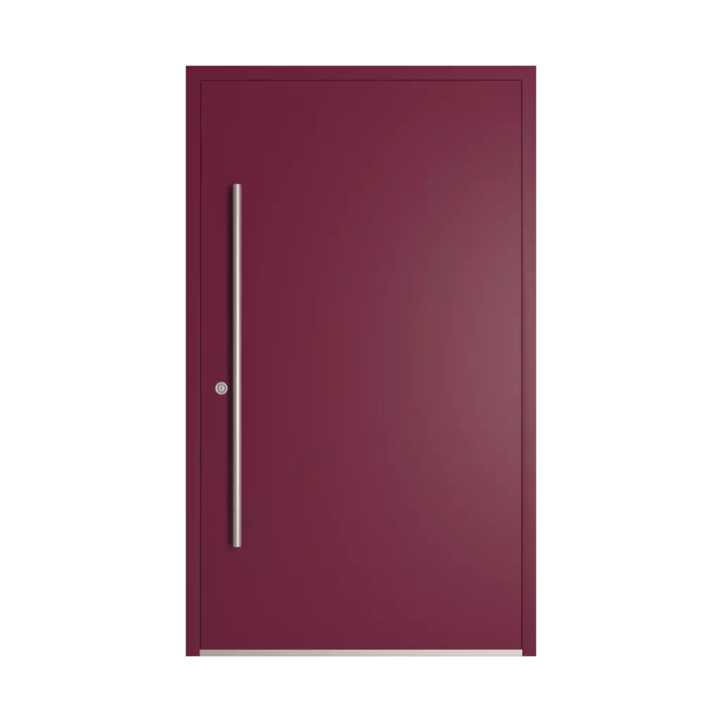 RAL 4004 Claret violet entry-doors models cdm model-20  