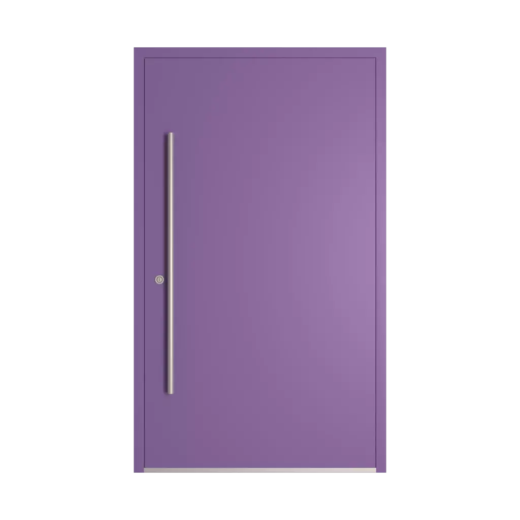 RAL 4005 Blue lilac entry-doors models dindecor sk01-beton  