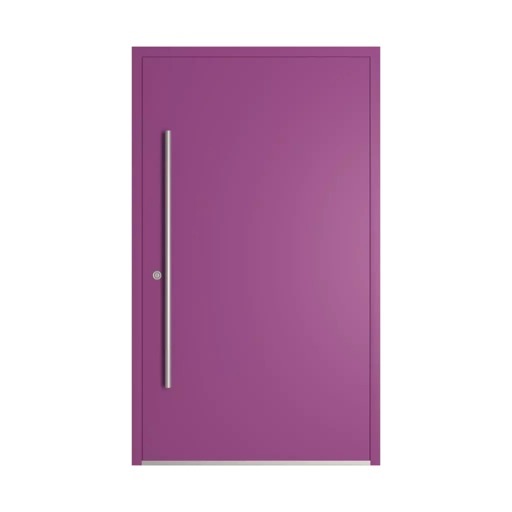 RAL 4008 Signal violet entry-doors models dindecor sl01  