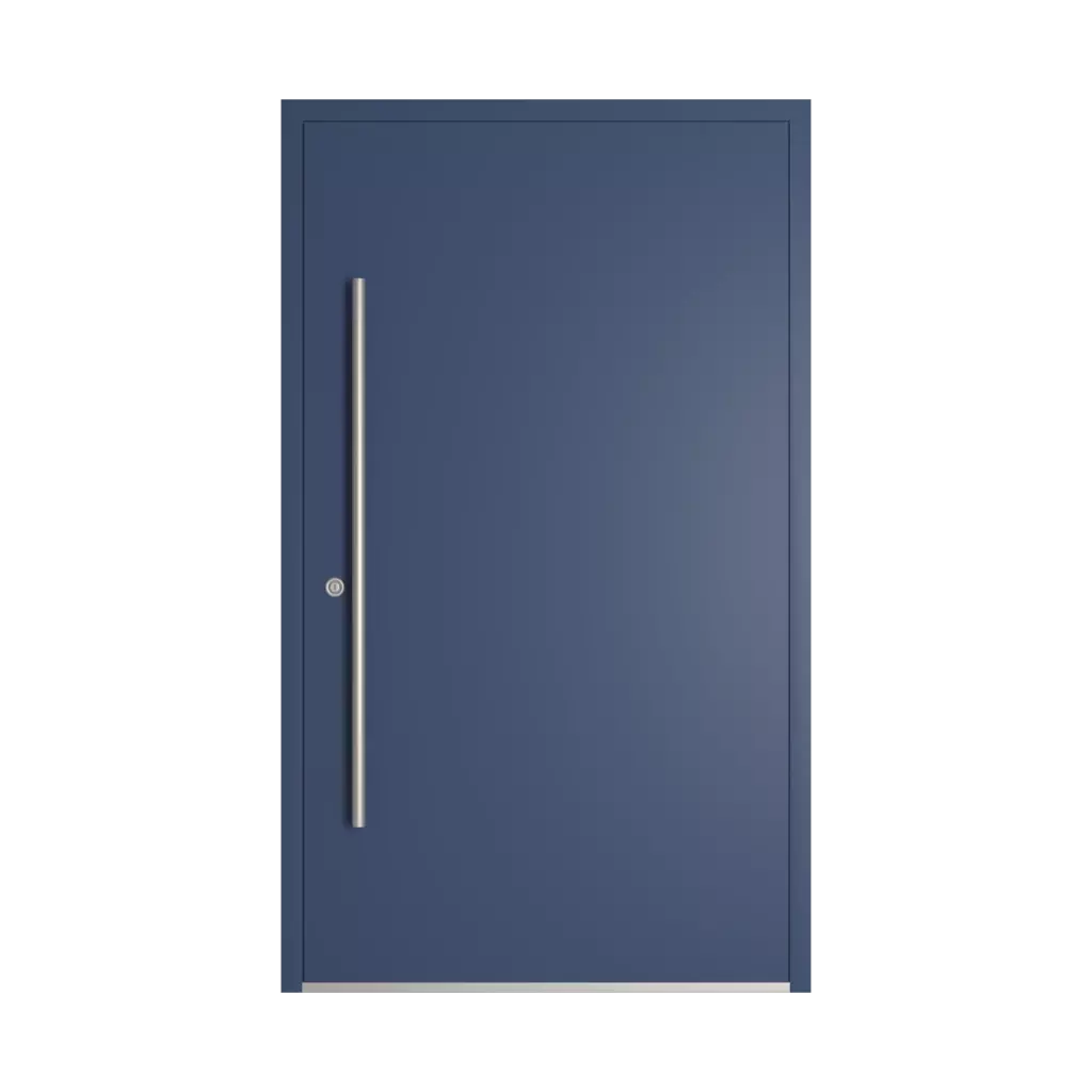 RAL 5000 Violet blue entry-doors models dindecor model-6129  