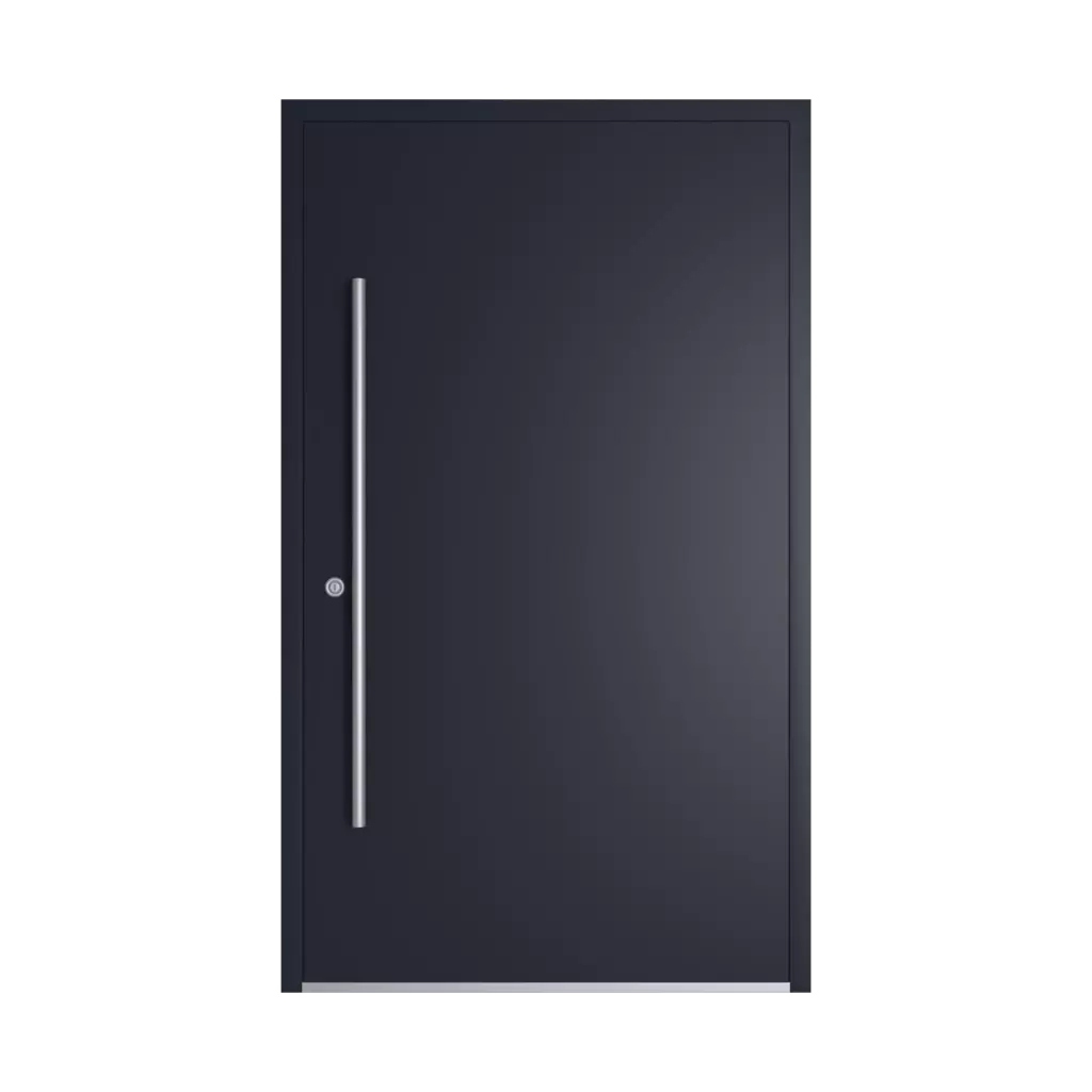 RAL 5004 Black blue entry-doors models dindecor sk01-beton  