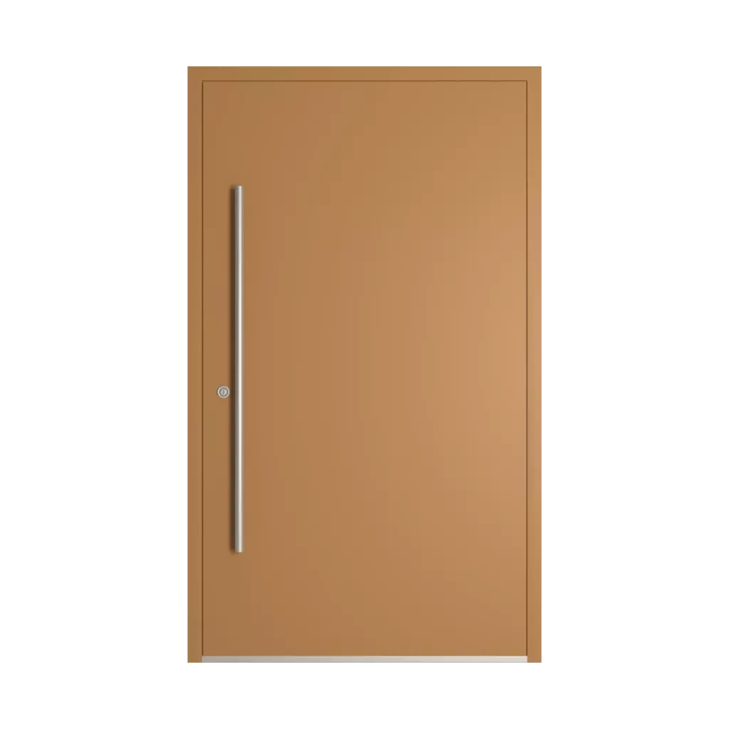 RAL 1011 Brown beige entry-doors models dindecor model-5041  