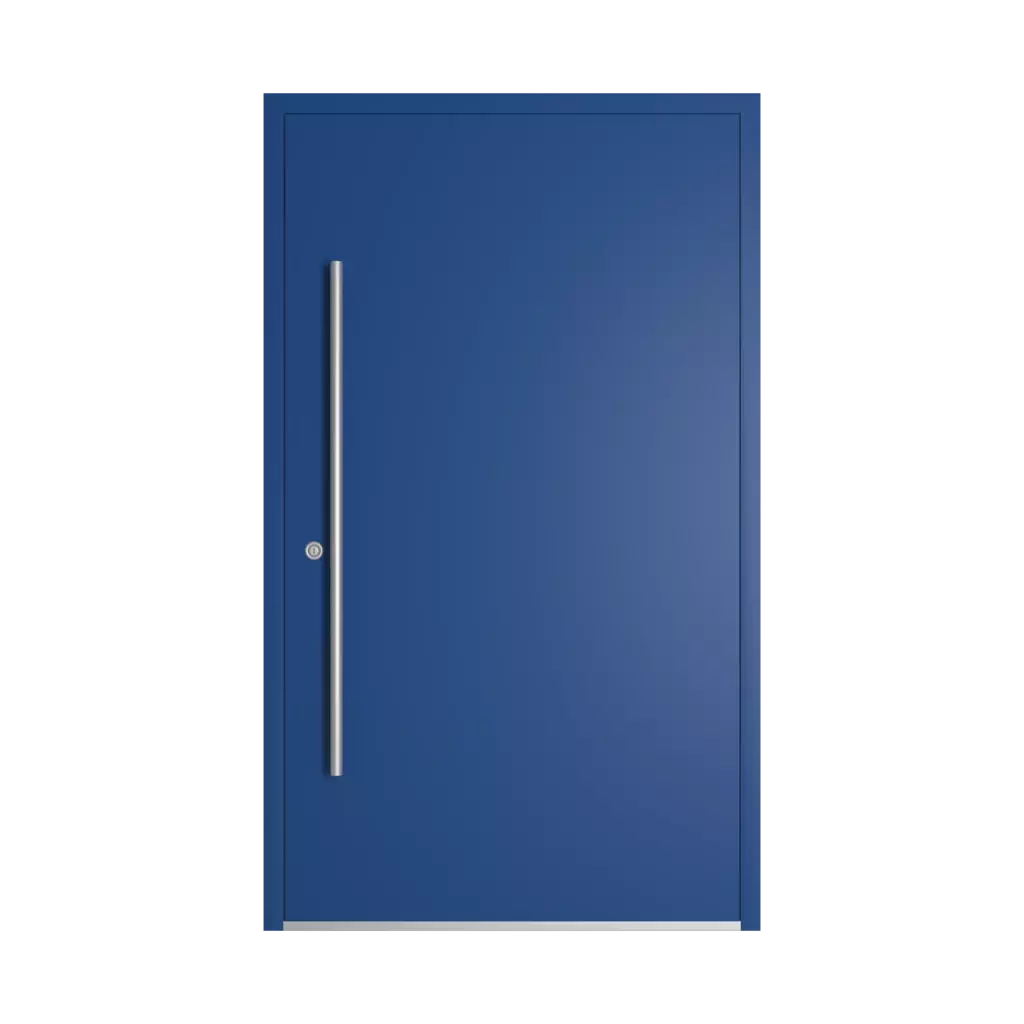 RAL 5010 Gentian blue entry-doors models adezo wilno  