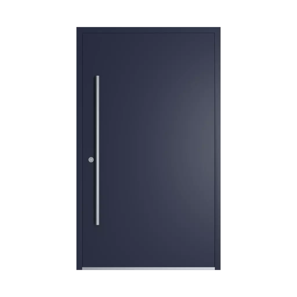 RAL 5011 Steel blue entry-doors models dindecor be04  