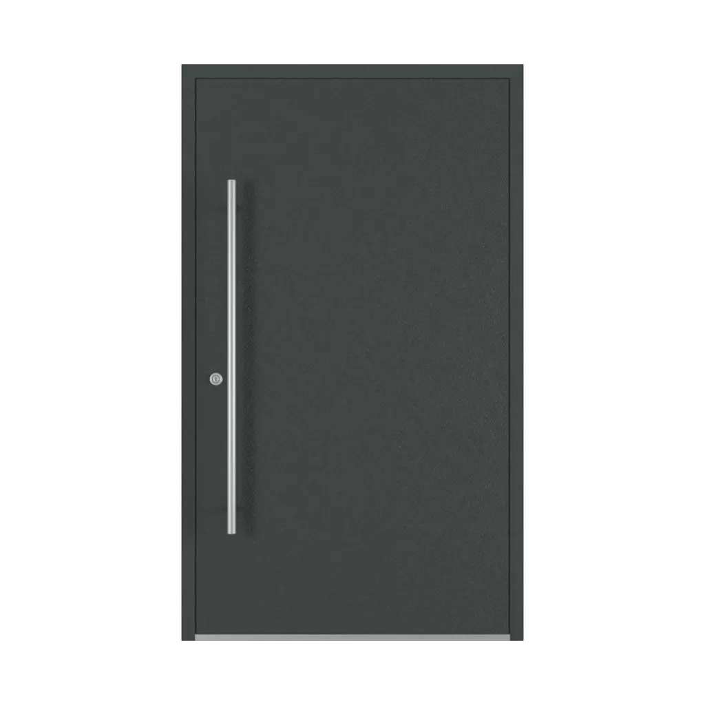 Gray anthracite sand ✨ entry-doors models dindecor sk01-beton  