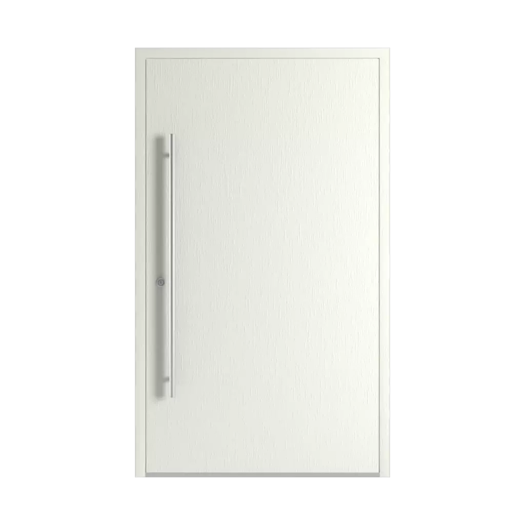 Textured white entry-doors models dindecor sk01-beton  