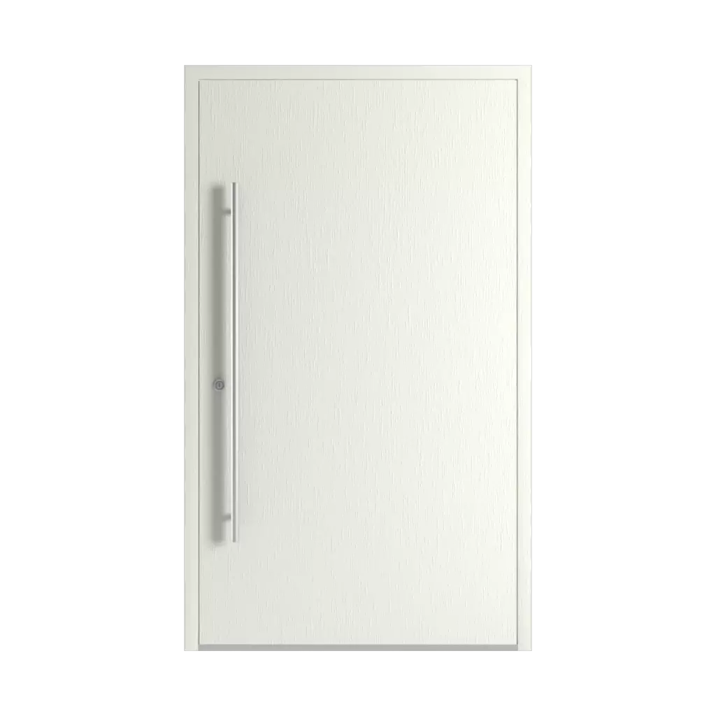 Textured white entry-doors models adezo wilno  