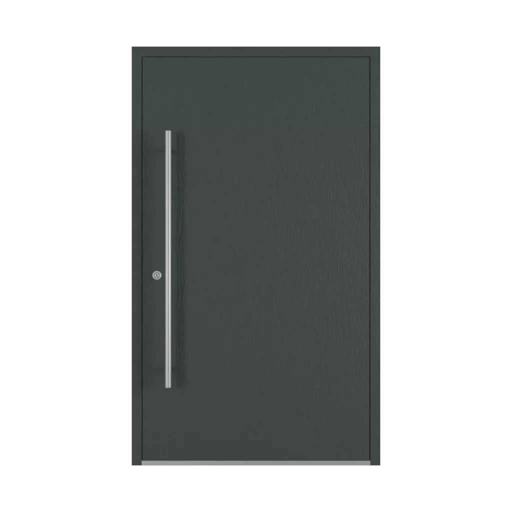 Anthracite gray ✨ entry-doors models dindecor 6124-pwz  
