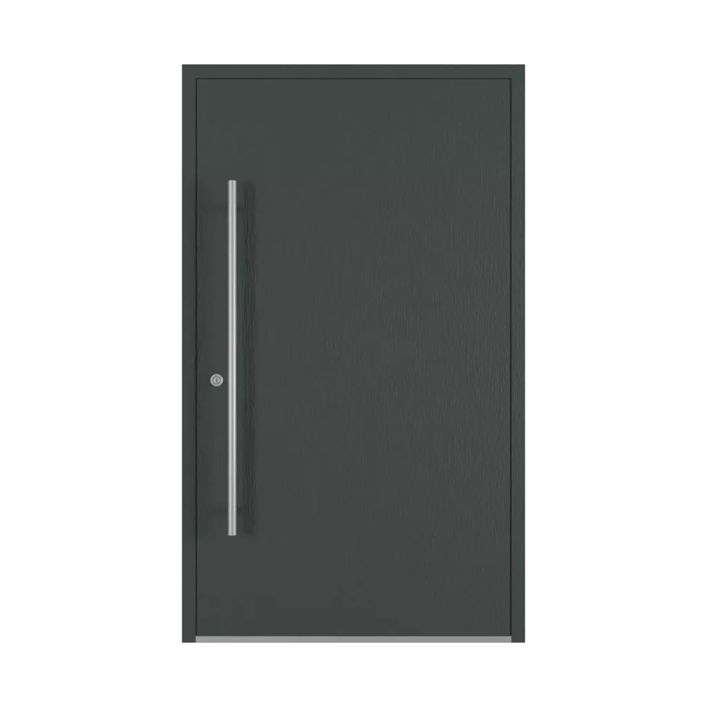 Anthracite gray ✨ entry-doors models dindecor 5009-black  