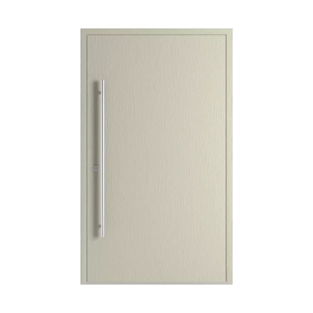 Silky gray entry-doors models dindecor sl01  