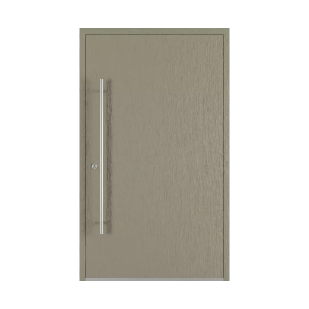 Concrete gray entry-doors models dindecor 6124-pwz  