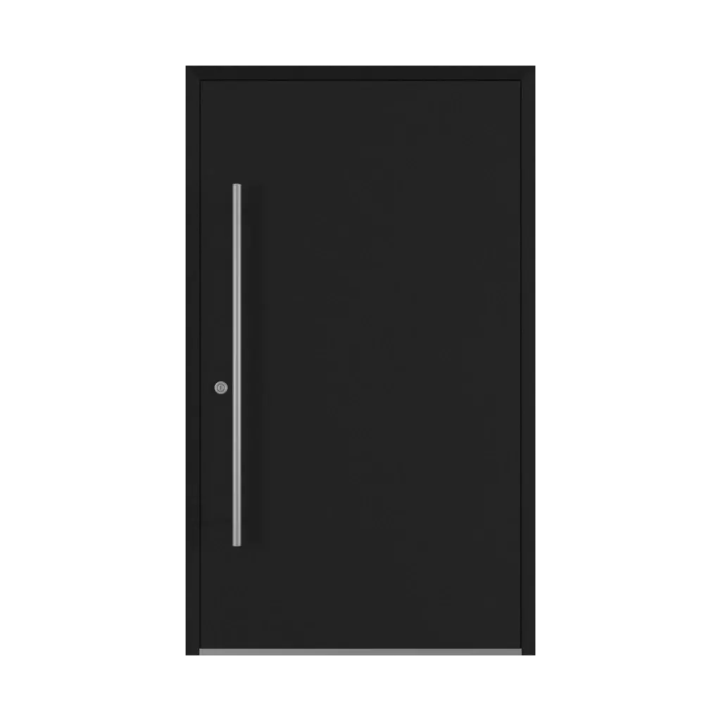 Jet black ✨ entry-doors models dindecor model-5041  