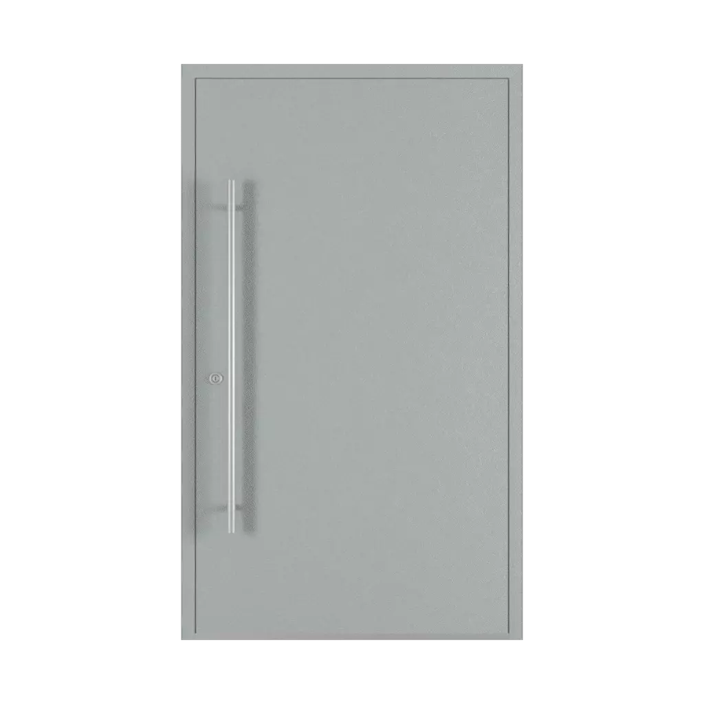 Gray entry-doors models dindecor sk01-beton  