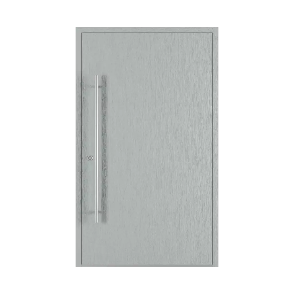 Textured gray entry-doors models dindecor sk01-beton  