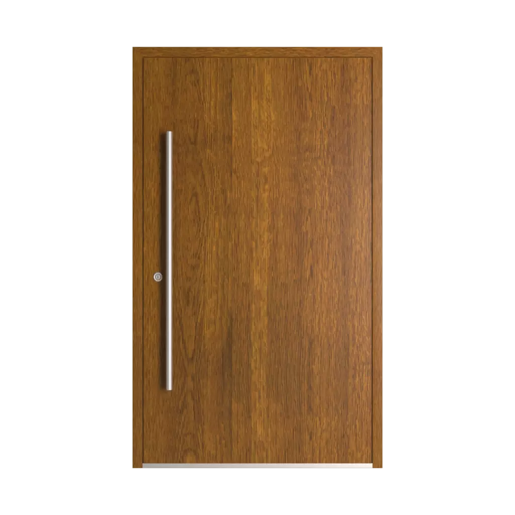 Golden oak ✨ entry-doors models dindecor sk01-corten  