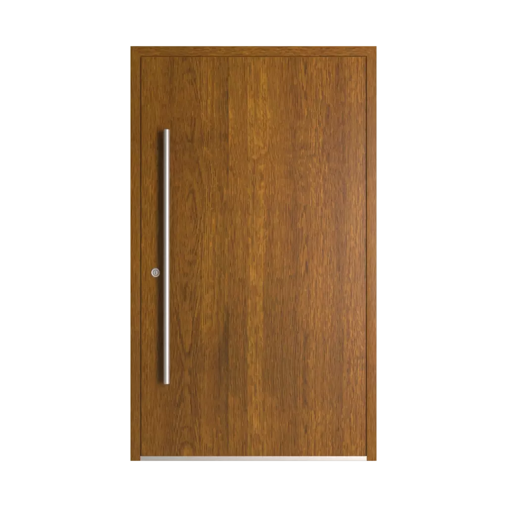 Golden oak ✨ entry-doors models dindecor 6132-black  