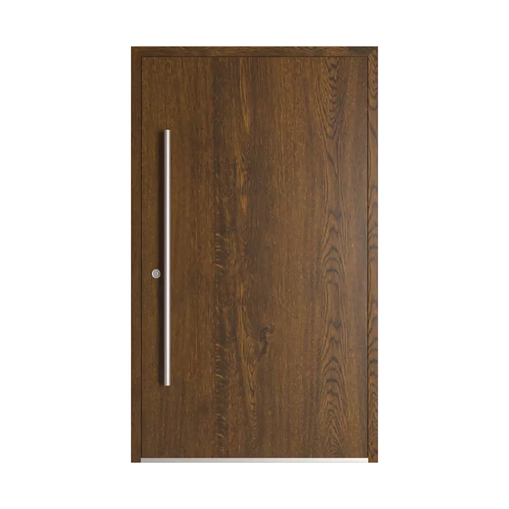 Walnut ✨ entry-doors models dindecor 6132-black  