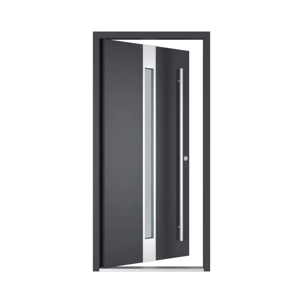 The right one opens inwards entry-doors models dindecor 6119-pwz  