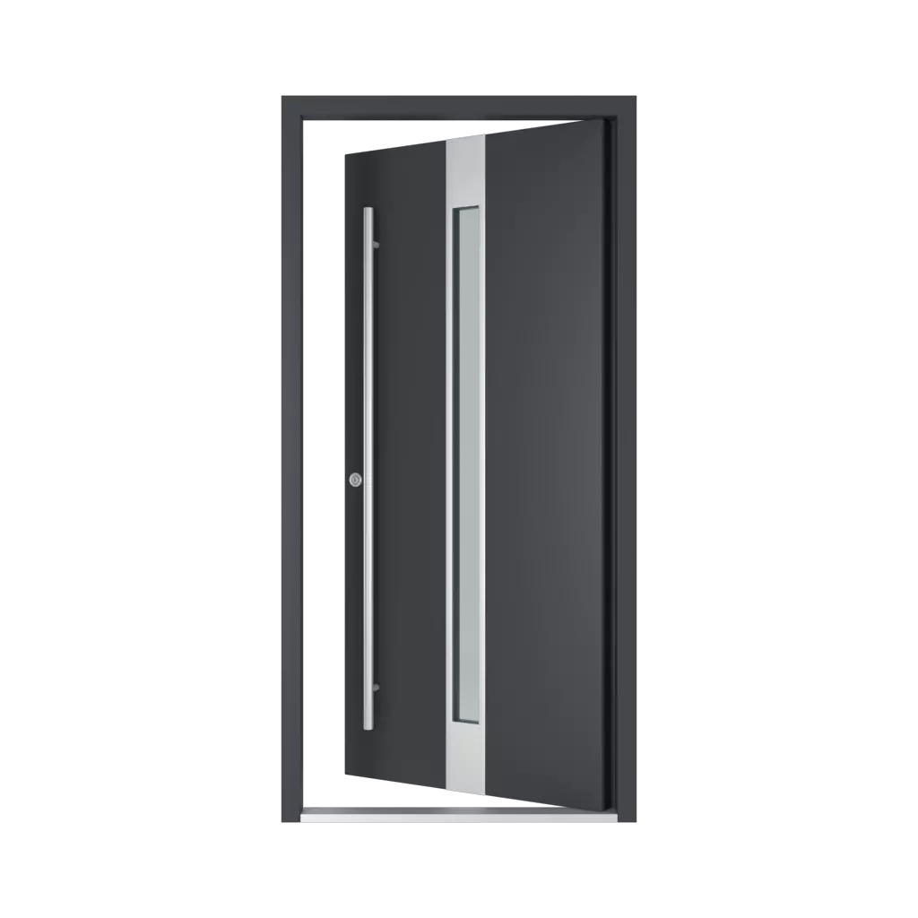 Left opening inwards entry-doors models dindecor 6124-pwz  