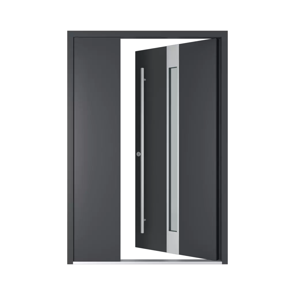 Left opening inwards entry-doors models dindecor sk01-beton  