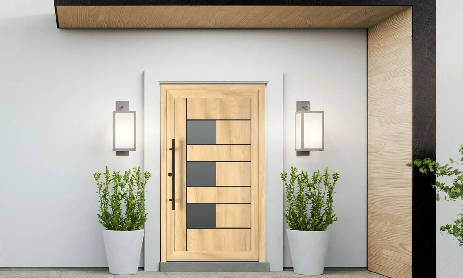 5026 PVC Black entry-doors models dindecor 5026-pvc-black  