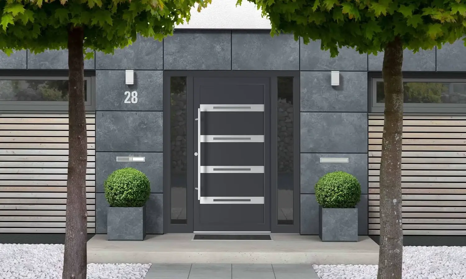 6005 PVC entry-doors models dindecor 6005-pvc  